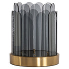 Hurricane light Daisey smoke small by Richmond Interiors