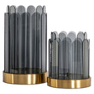 Hurricane light Daisey smoke large by Richmond Interiors