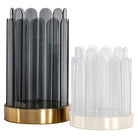 Hurricane light Daisey smoke large by Richmond Interiors
