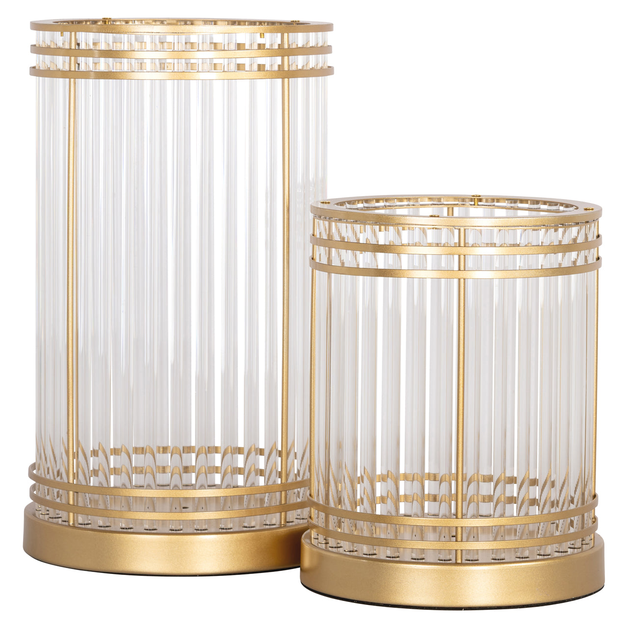 Hurricane light Dyara gold large by Richmond Interiors