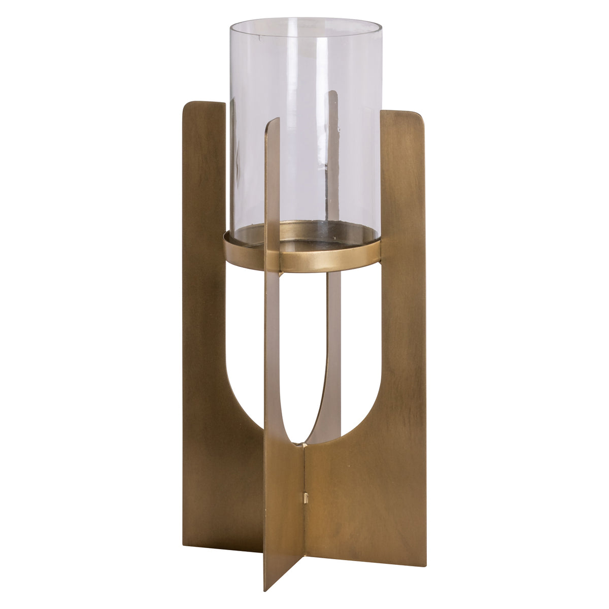 Hurricane light Dalou gold small by Richmond Interiors