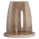 Alusia Sand Travertine Hurricane Light - Small by Richmond Interiors