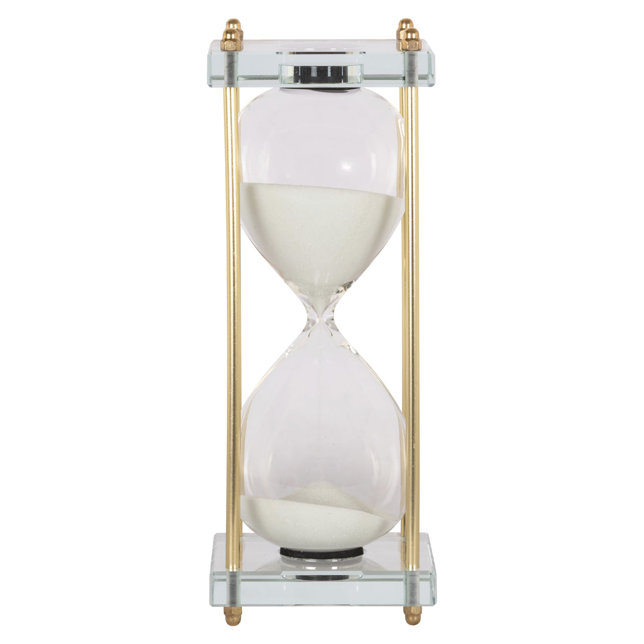 Decorative object Gigi gold hourglass by Richmond Interiors
