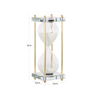 Decorative object Gigi gold hourglass by Richmond Interiors