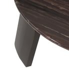 Menton Burgundy Marble Coffee Table Set of 2 by Richmond Interiors