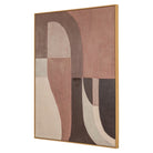 Tatu Brown Wall Art - Left by Richmond Interiors