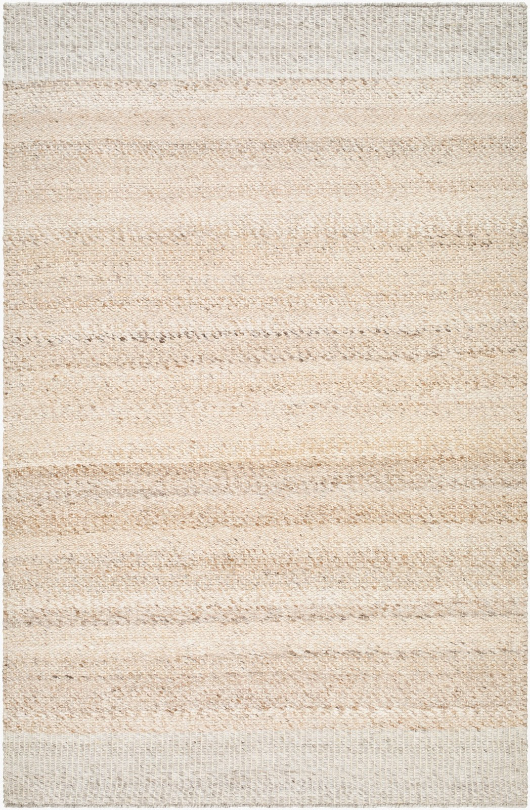 Abby Hand Woven Rug in Neutral by Keiichi