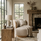 Abingdon Swivel Accent Chair by Keiichi