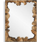 Abraham Wood Mirror Uttermost