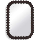 Abram Espresso Mirror Uttermost