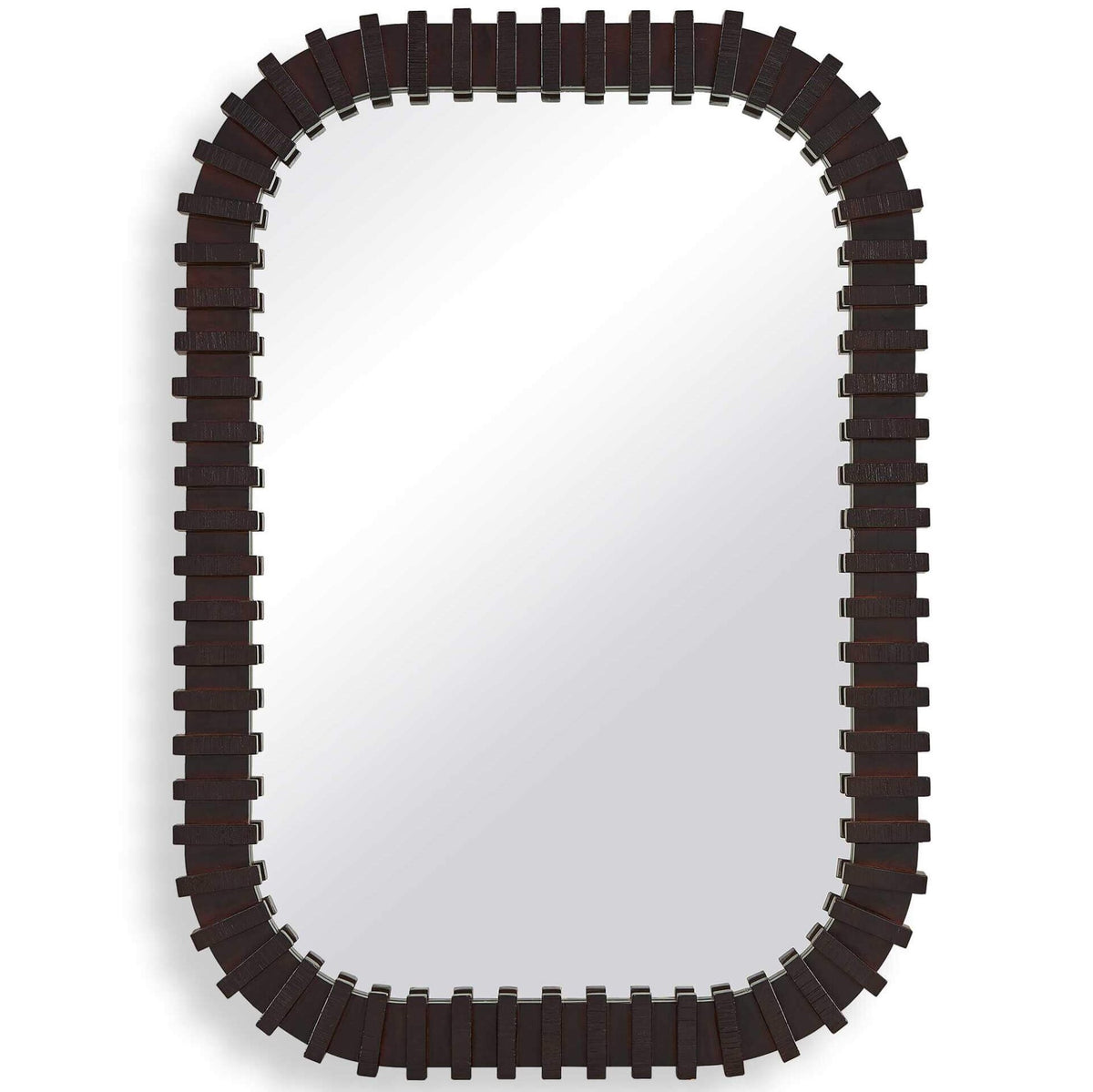 Abram Espresso Mirror Uttermost