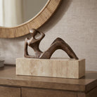 Abstract Figure Sculpture by Keiichi