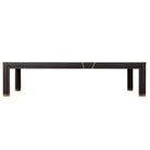 Marloe Coffee Table in Black by Theodore Alexander