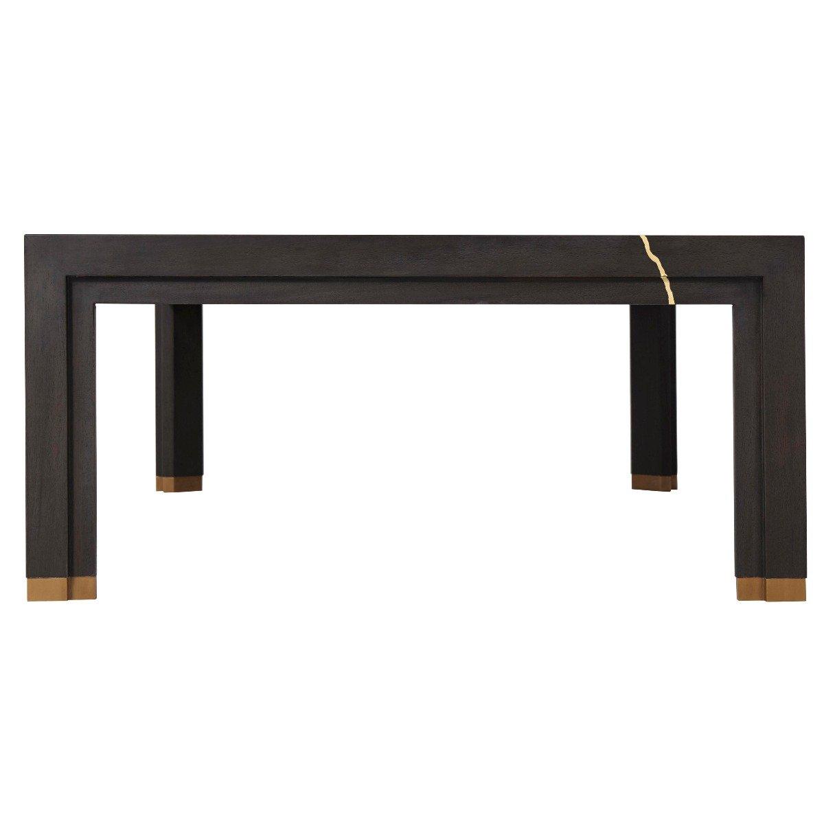 Marloe Coffee Table in Black by Theodore Alexander