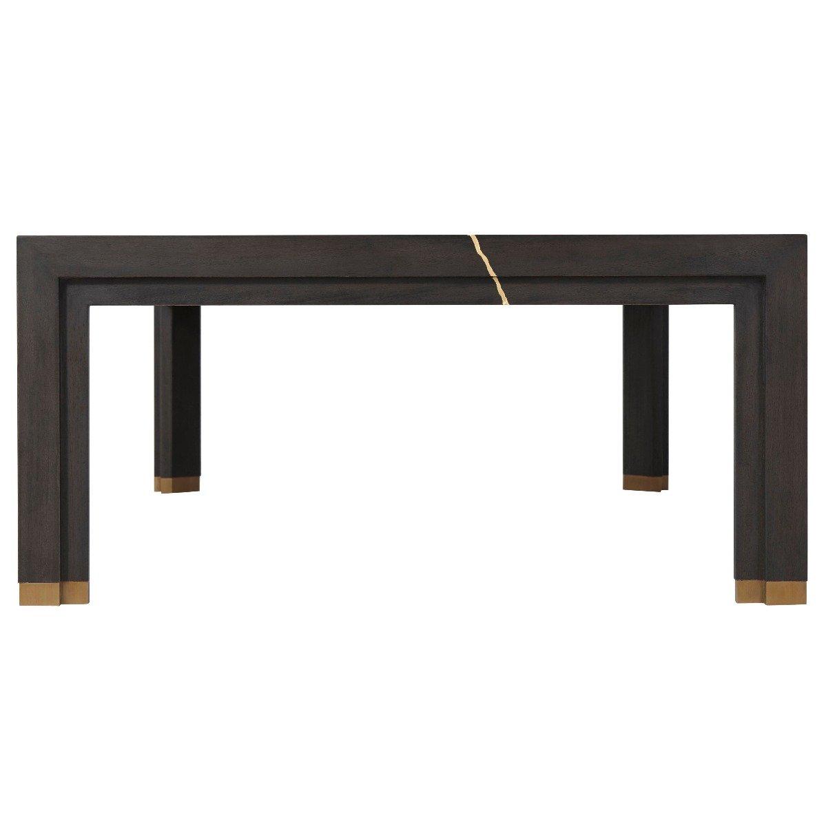 Marloe Coffee Table in Black by Theodore Alexander