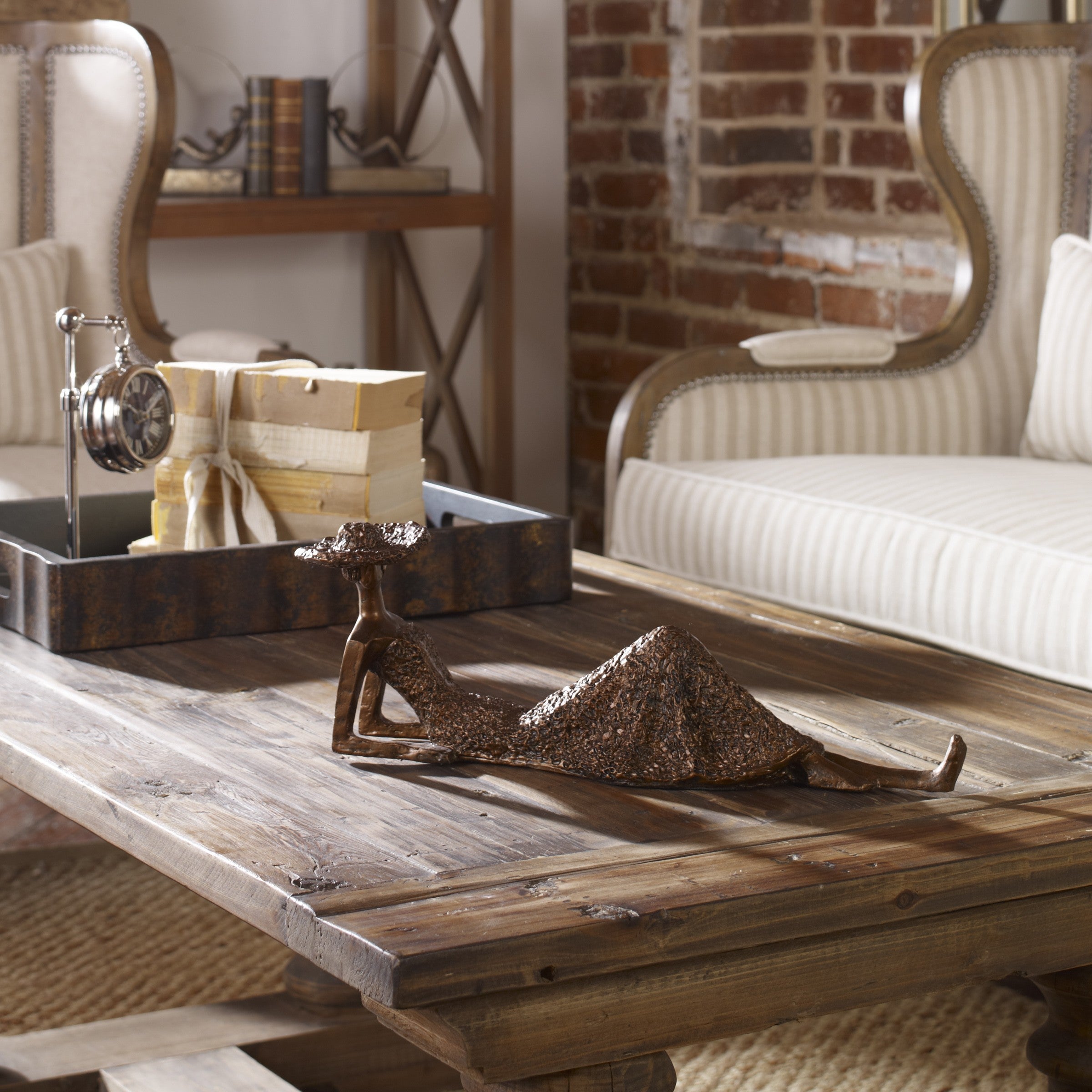 Summer Days Antique Bronze Sculpture by Uttermost