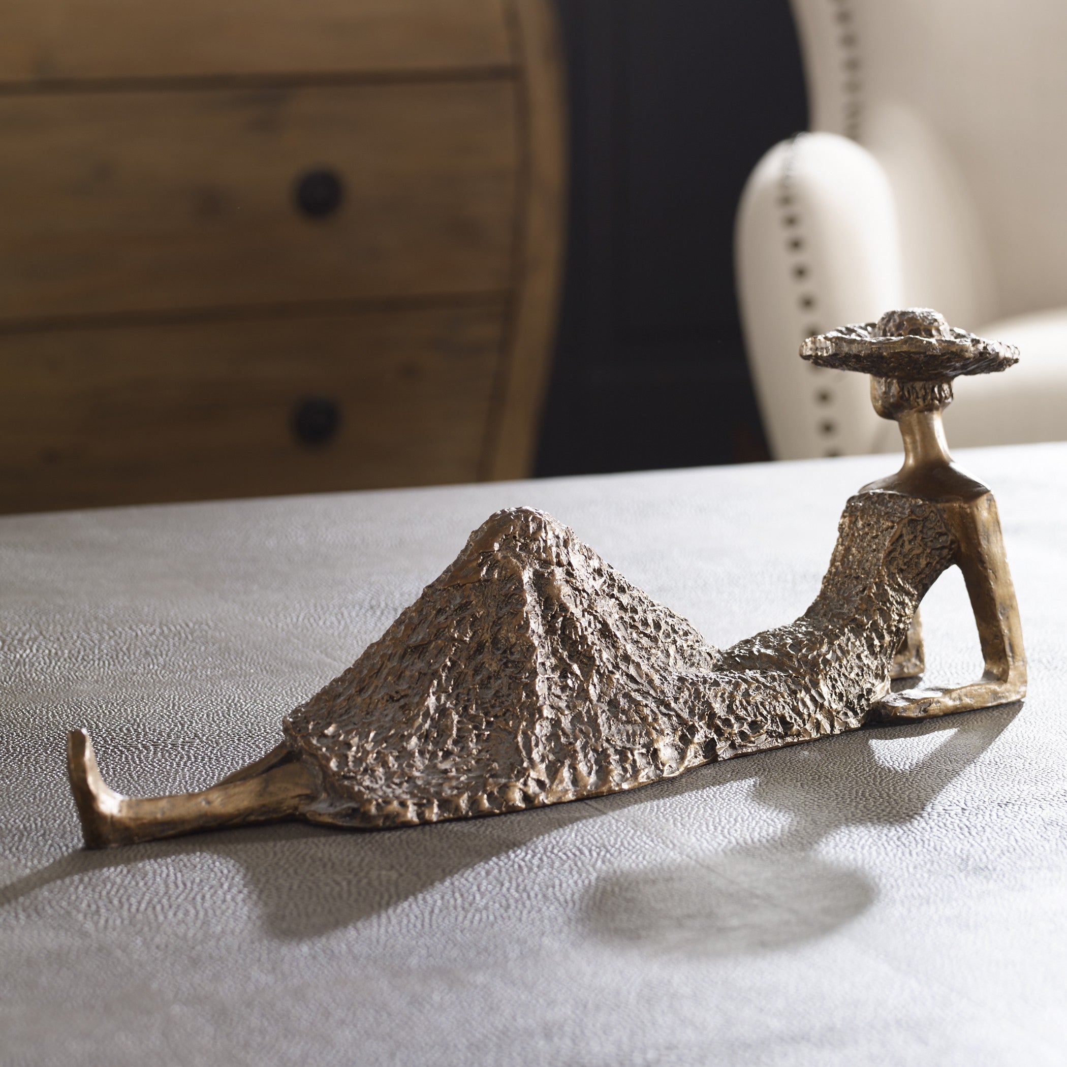 Summer Days Antique Bronze Sculpture by Uttermost