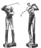 Practice Shot Metallic Statues - Set of 2 by Uttermost