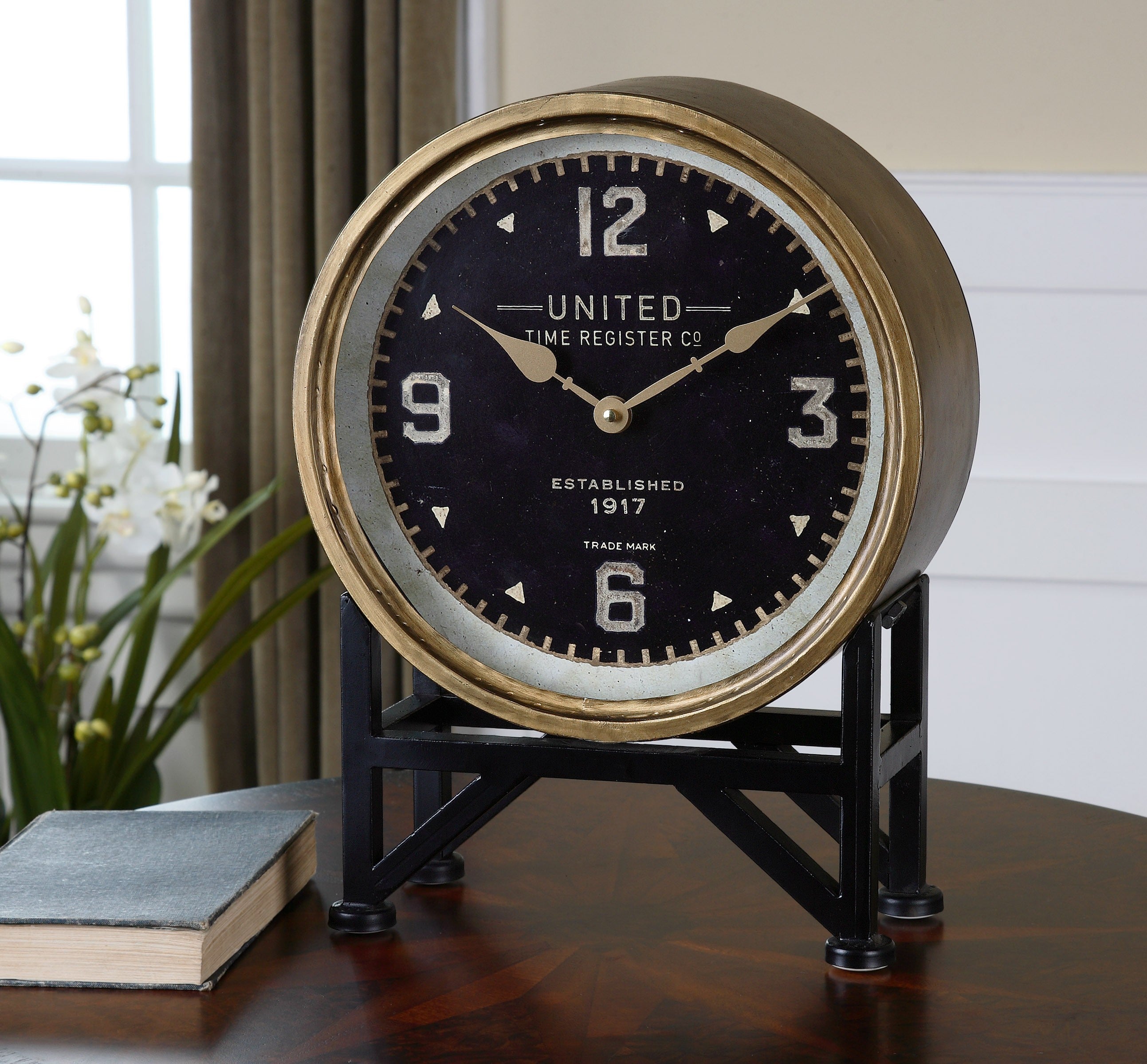 Shyam Table Clocks by Uttermost