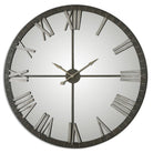 Amelie Large Bronze Wall Clock by Uttermost