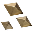 Rhombus Champagne Accents - Set of 3 by Uttermost