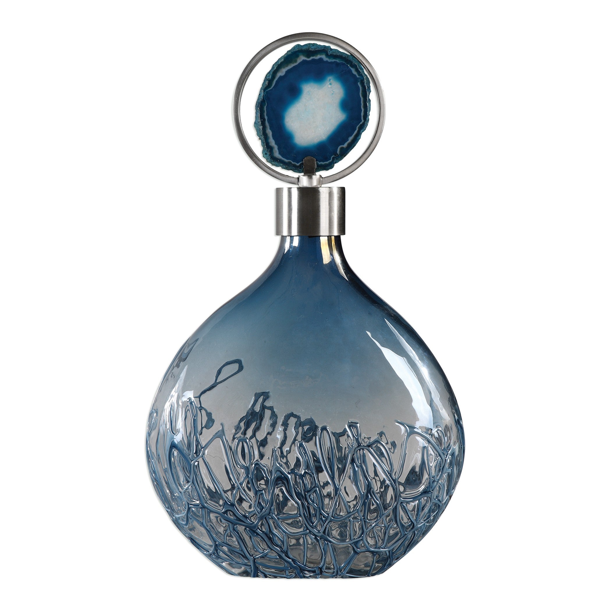 Rae Sky Blue Vase by Uttermost