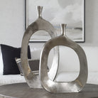 Cierra Aluminum Vases S/2 by Uttermost