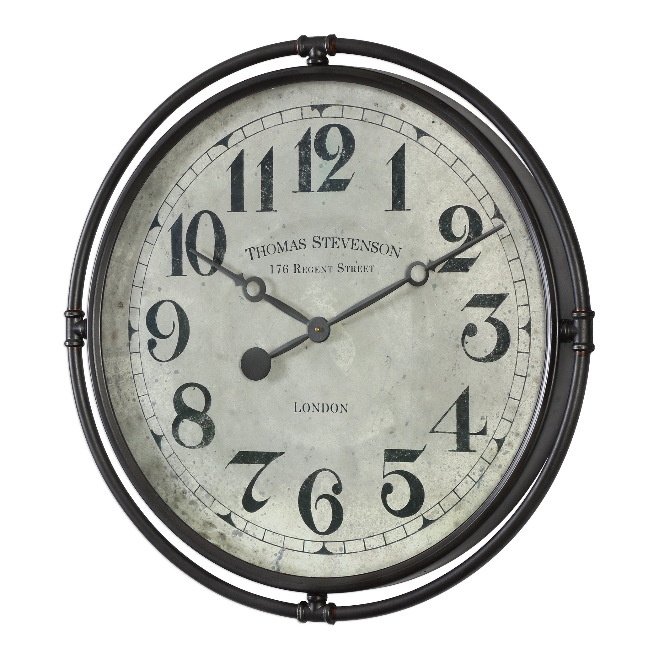 Nakul Industrial Wall Clock by Uttermost