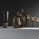 Kyler Textured Bronze Vases - Set of 2 by Uttermost