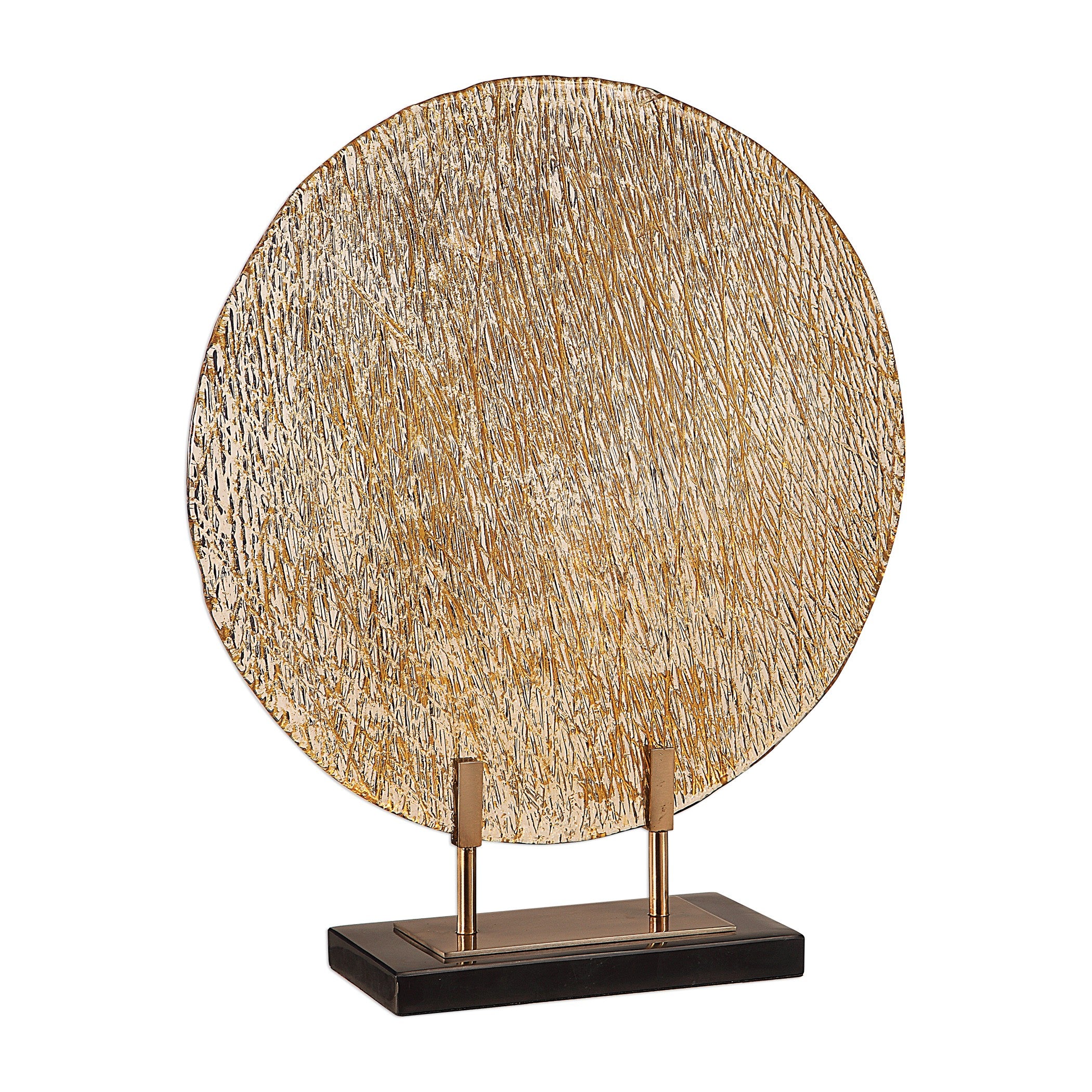Layan Art Glass Charger by Uttermost