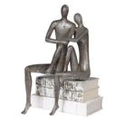 Courtship Antique Nickel Figurine by Uttermost