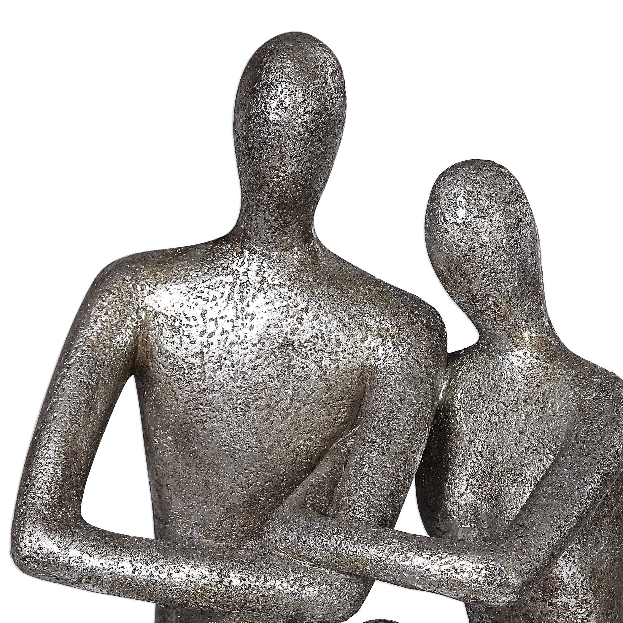 Courtship Antique Nickel Figurine by Uttermost