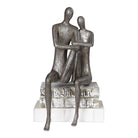 Courtship Antique Nickel Figurine by Uttermost