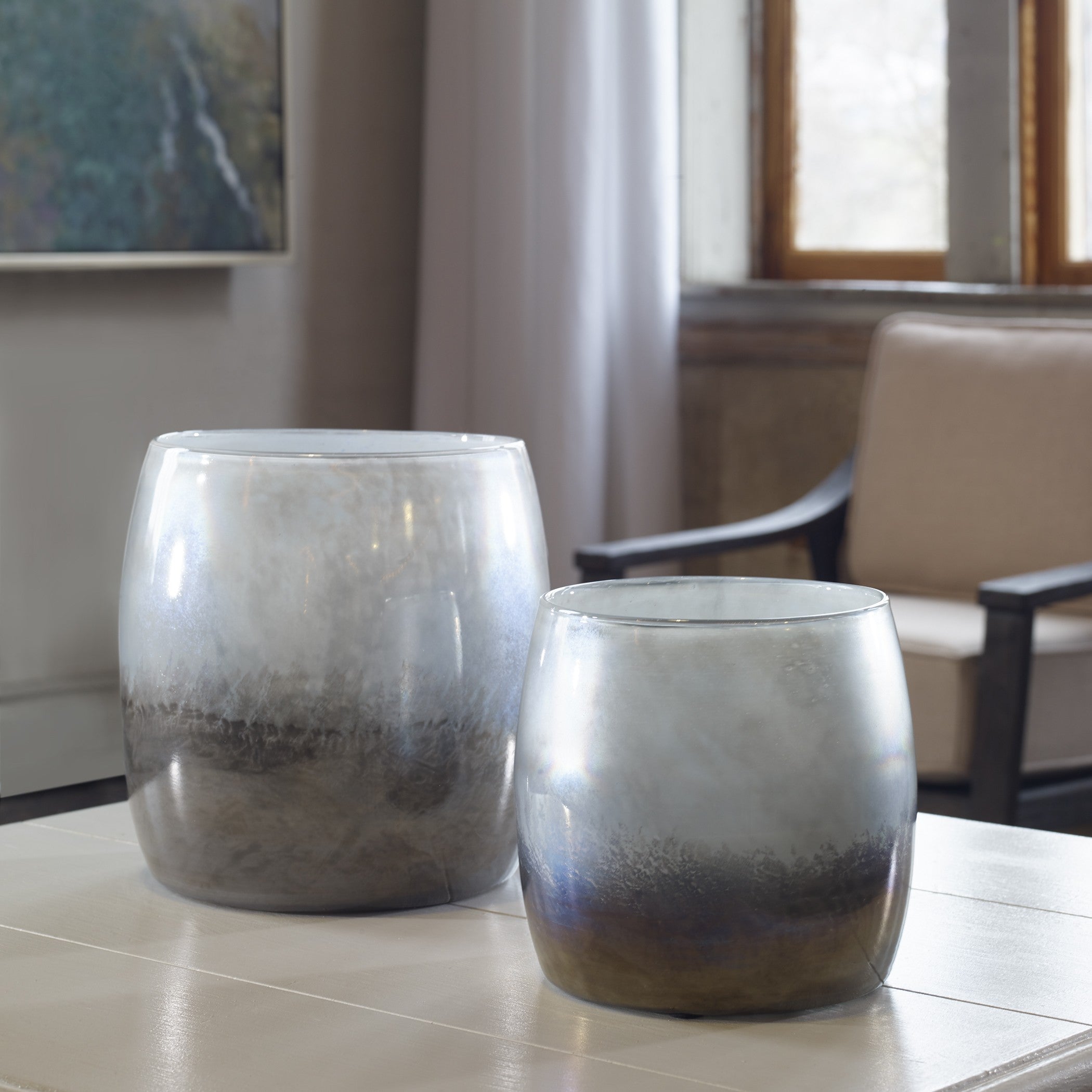 Tinley Blown Glass Bowls - Set of 2 by Uttermost