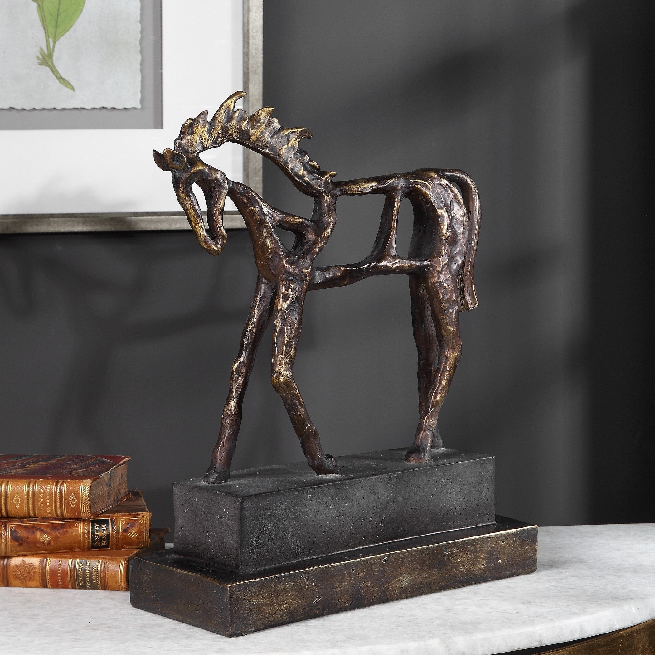 Titan Horse Sculpture by Uttermost