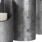 Karter Iron & Glass Candleholders - Set of 3 by Uttermost