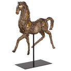 Caballo Dorado Horse Sculpture by Uttermost