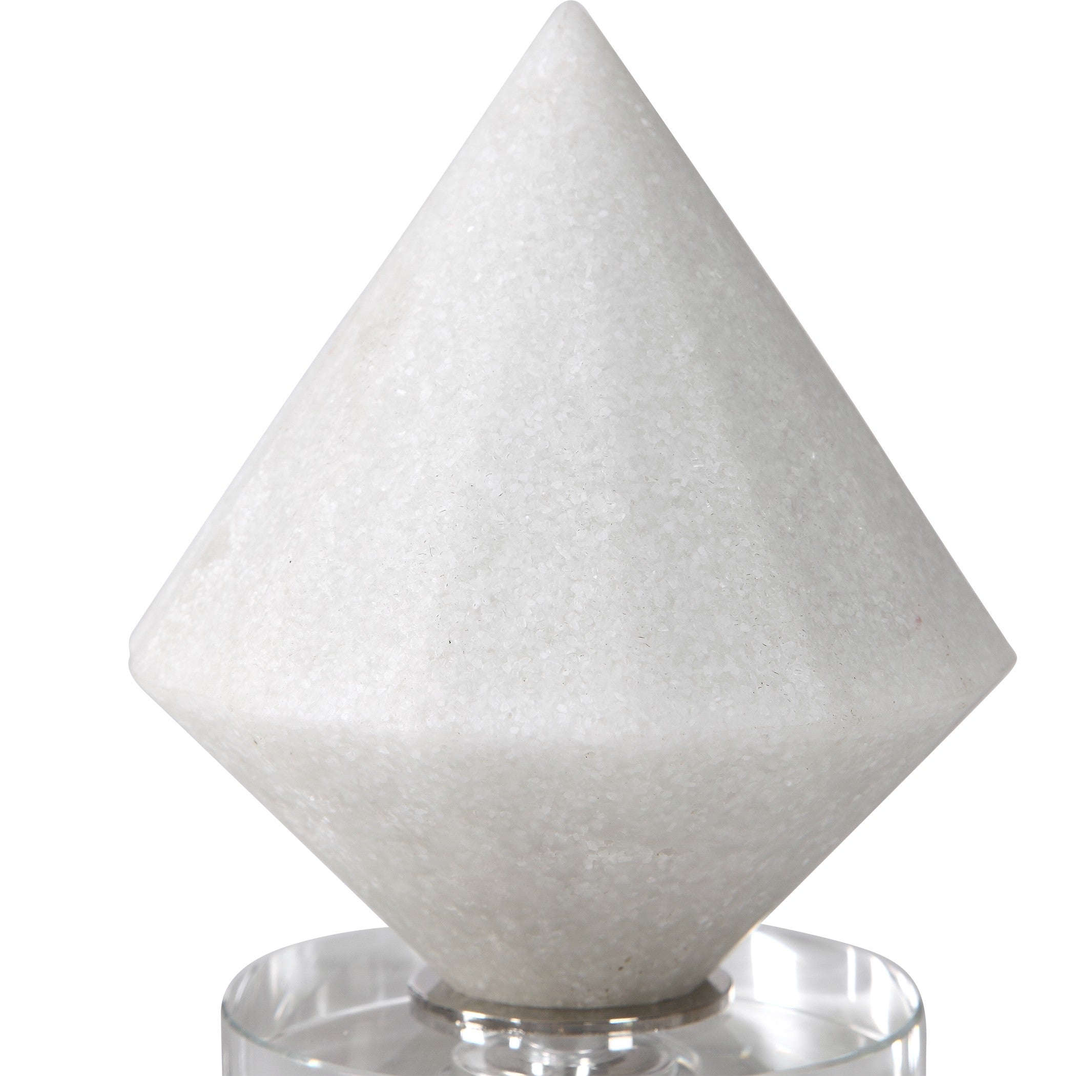Alize White Stone Sculptures - Set of 3 by Uttermost