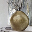 Gretchen Gold Vase by Uttermost