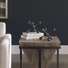 Harlan Black Nickel Objects - Set of 2 by Uttermost