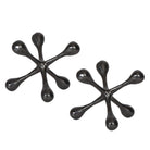 Harlan Black Nickel Objects - Set of 2 by Uttermost