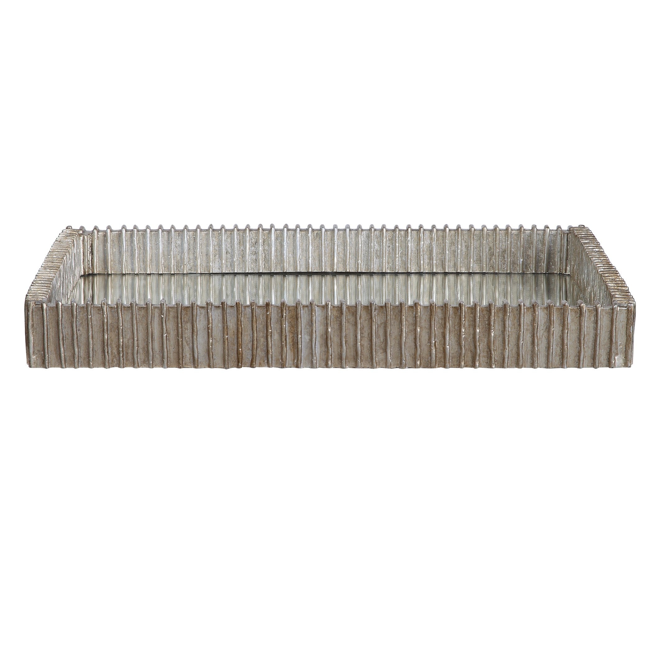 Talmage Silver Mirrored Tray by Uttermost