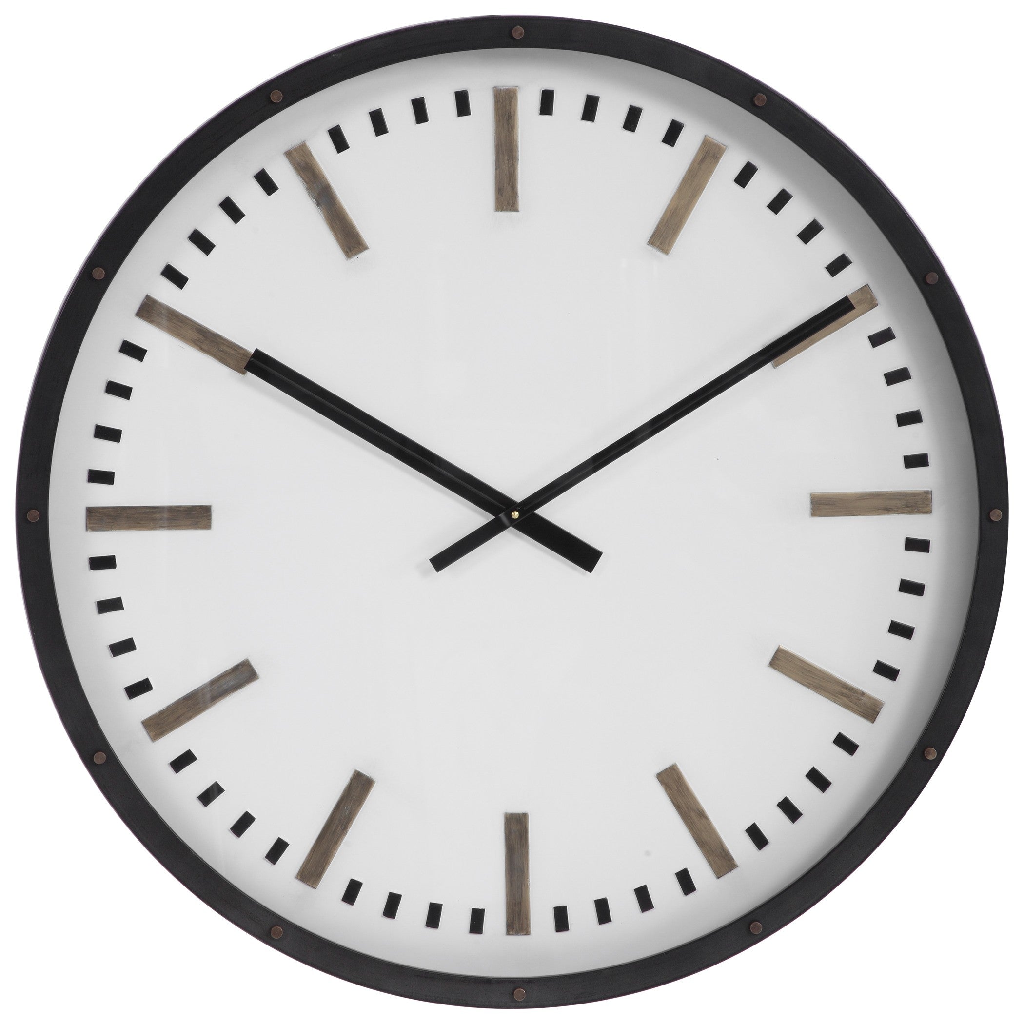 Fleming Large Wall Clock by Uttermost