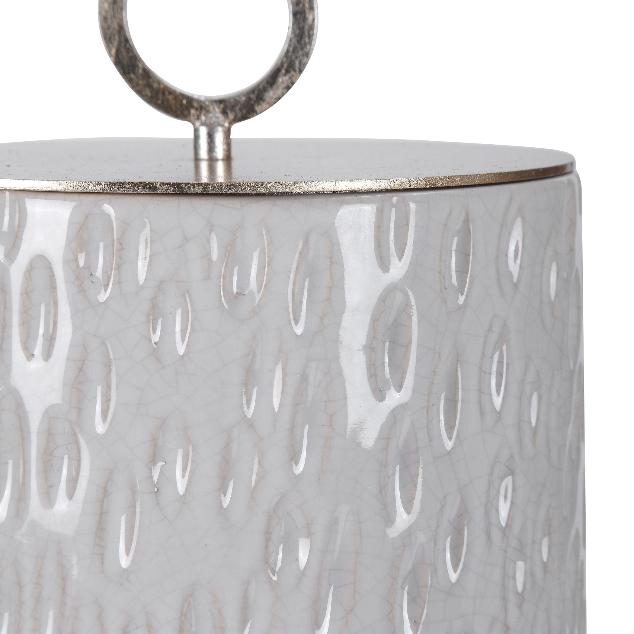 Cyprien Ceramic Containers - Set of 2 by Uttermost