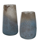 Ione Seeded Glass Vases - Set of 2 by Uttermost