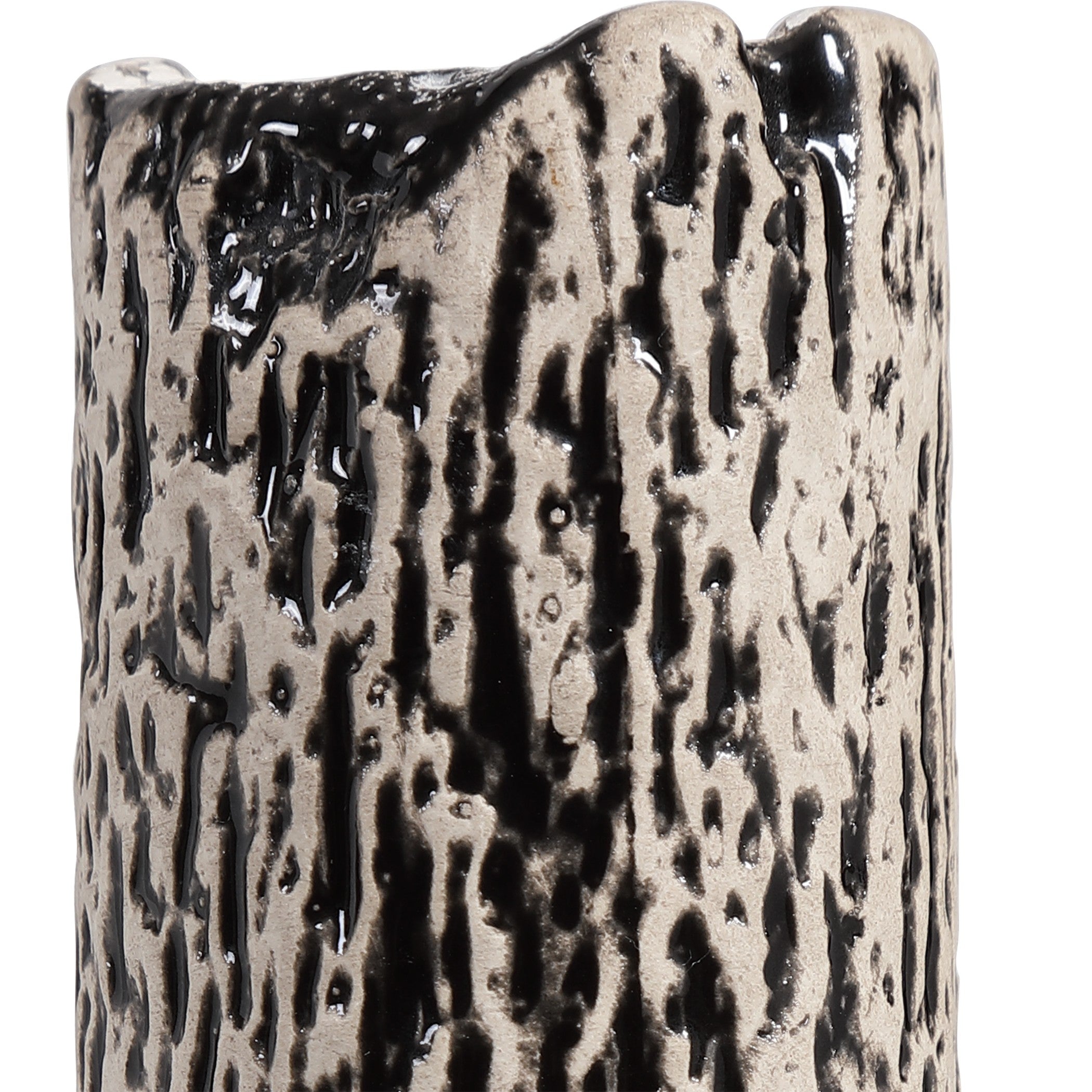 Makira Cylindrical Sculptures - Set of 3 by Uttermost