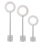 Coin Toss Marble Rings - Set of 3 by Uttermost