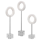 Coin Toss Marble Rings - Set of 3 by Uttermost