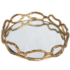 Cable Chain Mirrored Tray by Uttermost