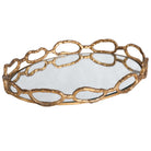 Cable Chain Mirrored Tray by Uttermost